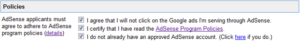 Google AdSense Policies 