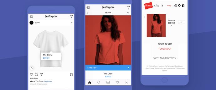 Sell in Instagram with shopify