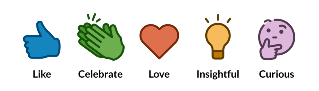 LinkedIn Reactions